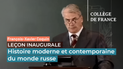 François-Xavier Coquin Leçon inaugurale